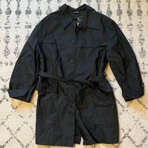 Les Copains Black Trench Coat